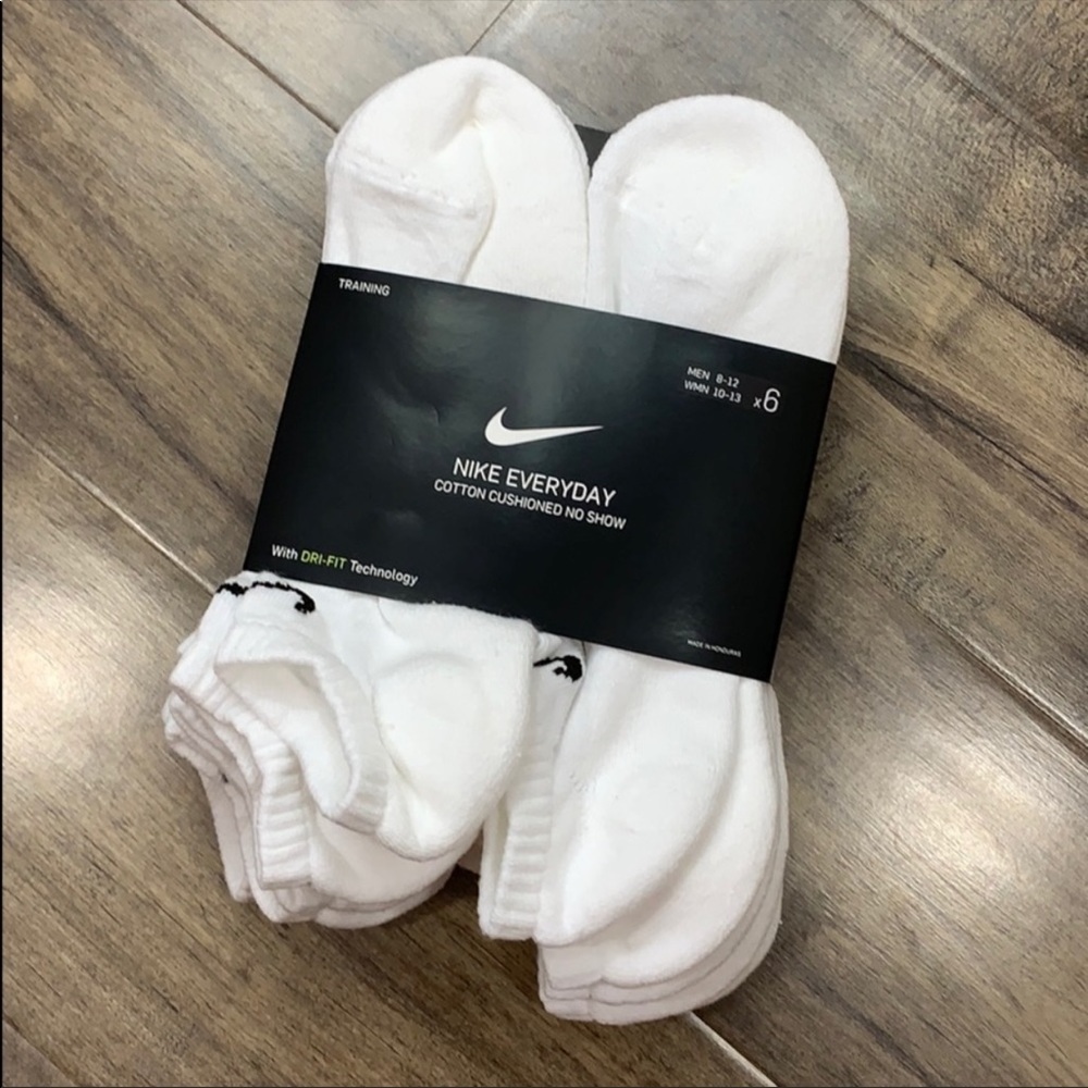 NIKE EVERYDAY COTTON CUSHIONED NO SHOW men’s socks - Picture 6 of 12
